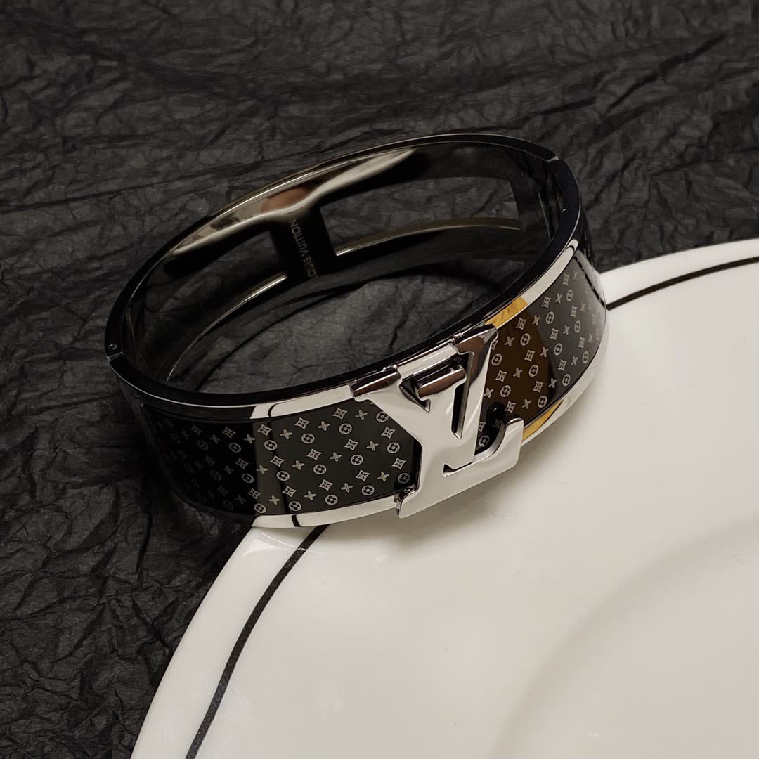 Louis Vuitton Monogram Cuff Bracelet